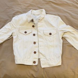 Acne cropped jean jacket